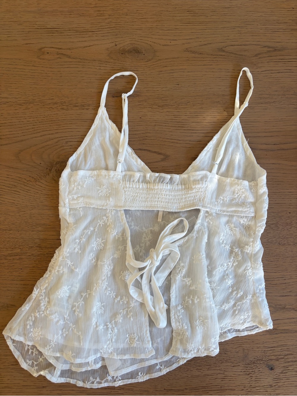 Free people white lace top NWOT - Picture 2 of 2